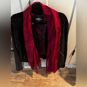 Harley-Davidson Black Jacket. Harley scarf included!